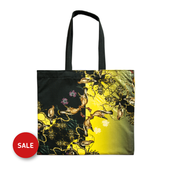 Canvas tas 'Bugs & Birds'