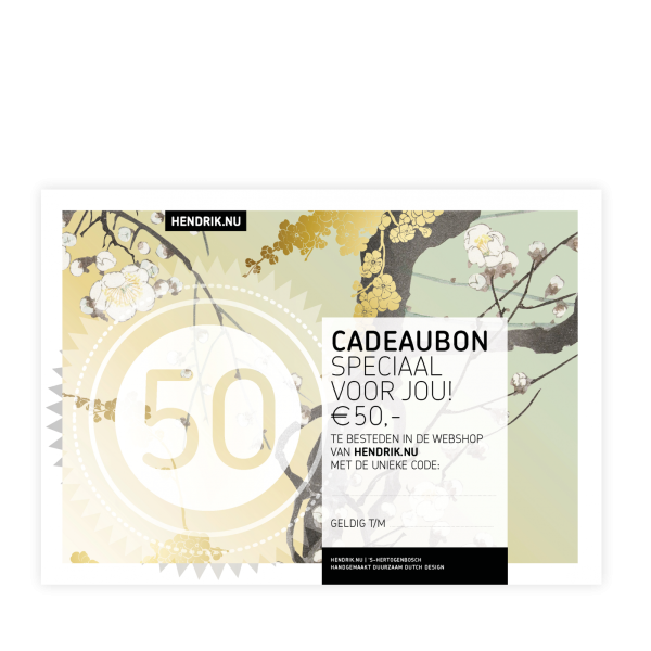 Cadeaubon Hendrik' Medium