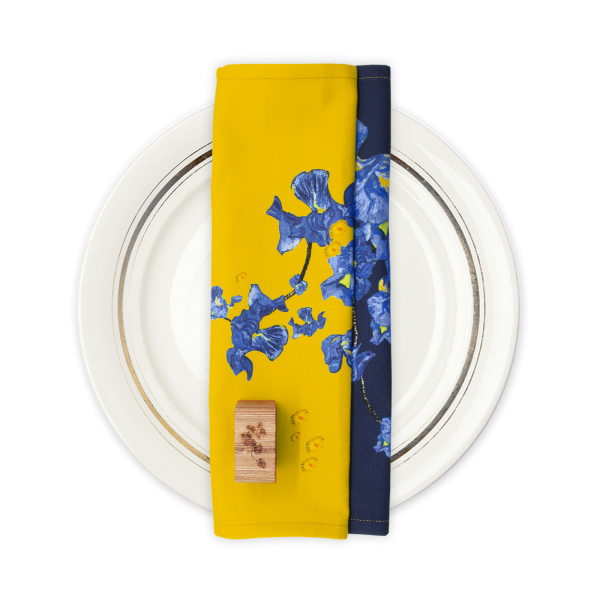 'Dine wih Iris' 2 servetten Van Gogh
